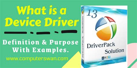 what is the purpose of driver software
