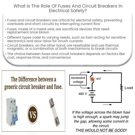what is the purpose of fuses and circuit breakers in a system