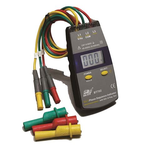 what is the purpose of phase sequence meter