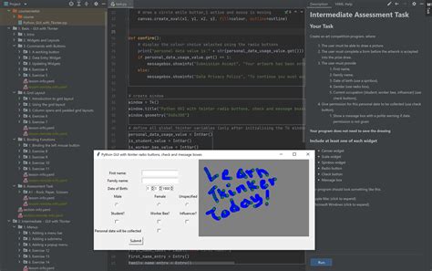 what is the purpose of tkinter module in python
