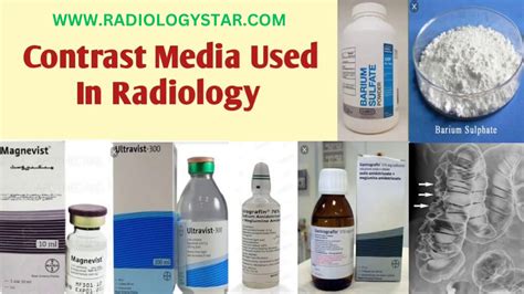 what is the purpose of using contrast media in diagnostic imaging
