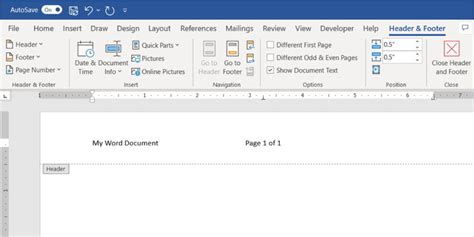 what is the purpose of using headers and footers in microsoft word documents
