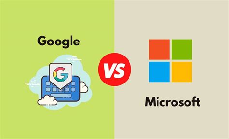 what is the relationship between google and microsoft
