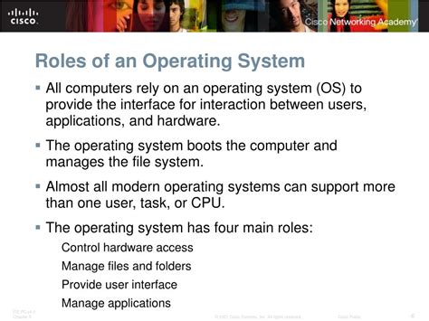 what is the role of operating system in computer device