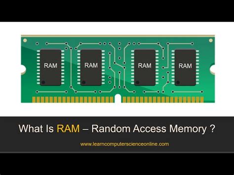 what is the role of random access memory ram in a computer system