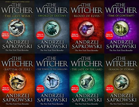 what is the second book in the witcher series