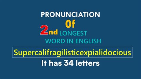 what is the second longest word in english with meaning