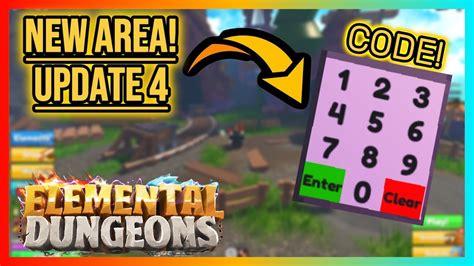 what is the secret code in elemental dungeons