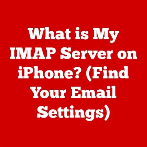 what is the server for email on iphone