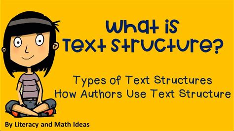 what is the simplest definition of text structure