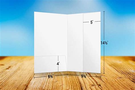 what is the size of an a4 folder