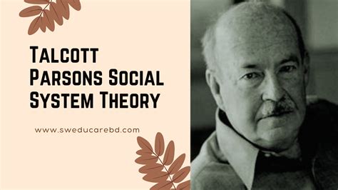 what is the social system theory of talcott parsons