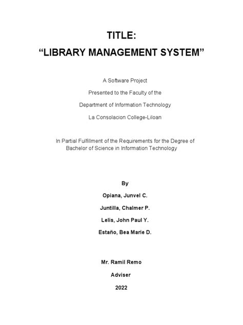 what is the specific title of chapter 1 in a thesis book