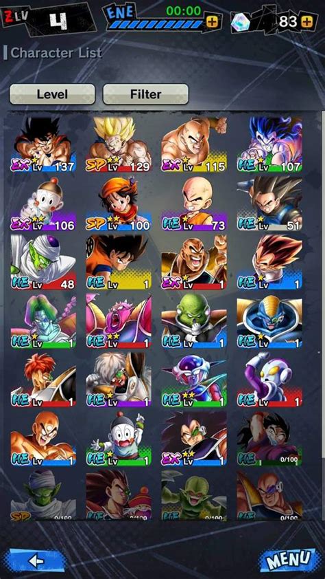 what is the strongest character in db legends game