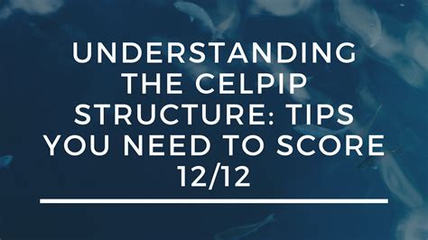 what is the structure of celpip test