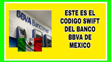 what is the swift code for bbva bancomer