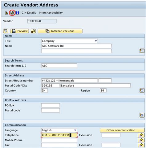 what is the t code to view vendor master in sap