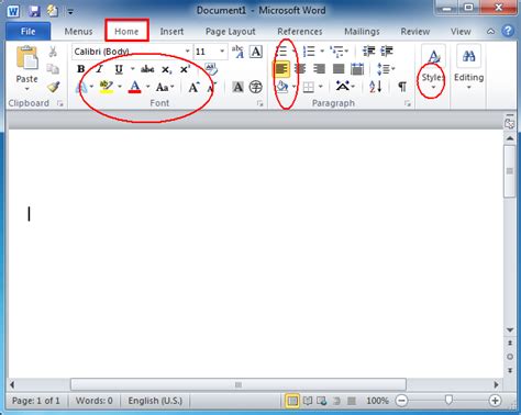 what is the use of formatting tools in microsoft word