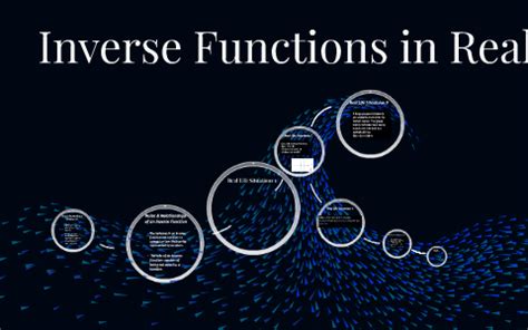 what is the use of inverse function in real life