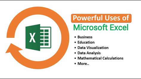 what is the use of microsoft excel in your daily life