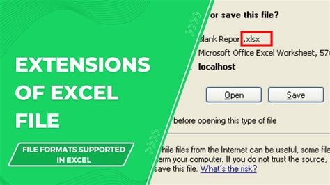 what is the valid file name extension for microsoft excel