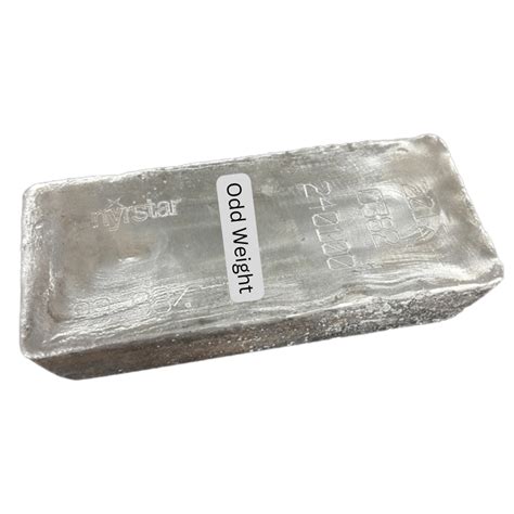 what is the weight of a silver bar