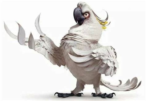 what is the white bird called in rio