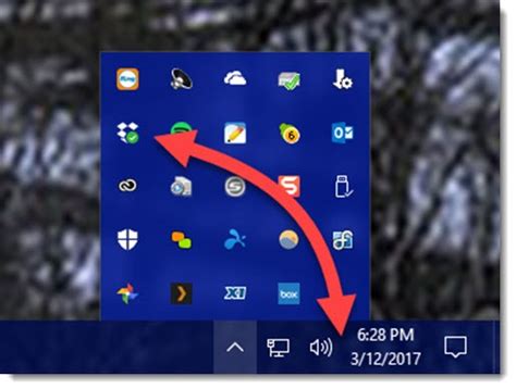 what is the windows notification area
