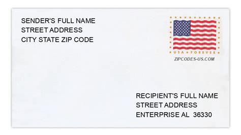 what is the zip code for enterprise