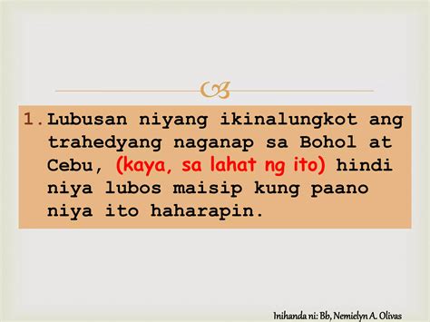 what is transitional devices in tagalog