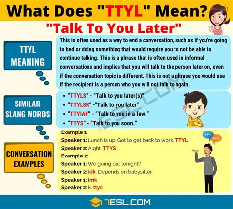 what is ttyl mean in text language