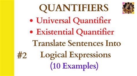 what is universal and existential quantifiers