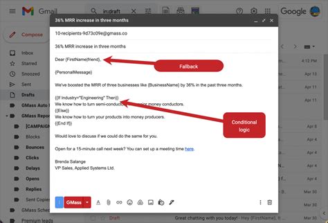 what is use mail merge in gmail