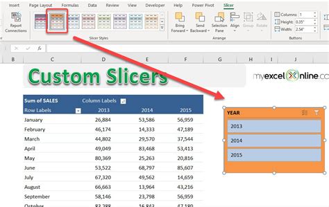 what is use of slicer in excel