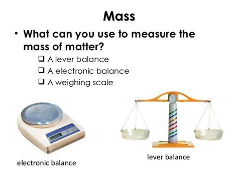 what is used to measure weight in science