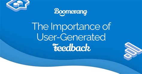 what is user generated feedback