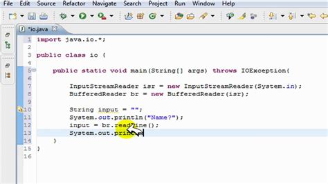 what is user input in java