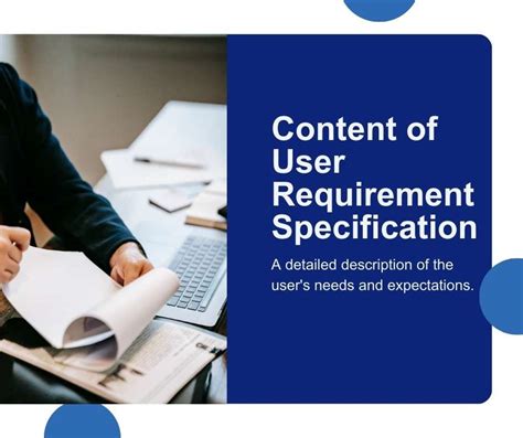what is user requirement specification