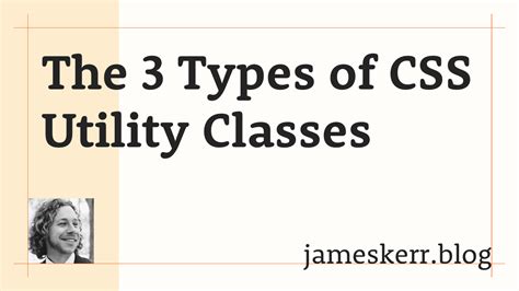 what is utility class in css