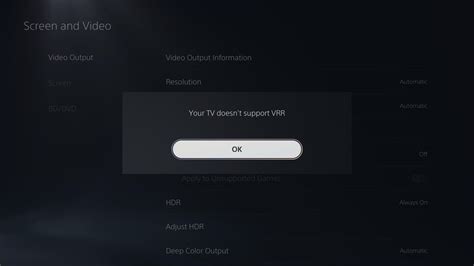 what is variable refresh rate ps5