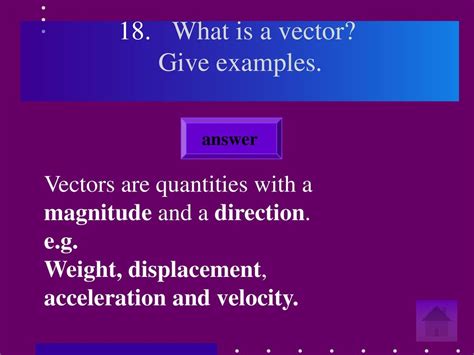 what is vector quantity give example