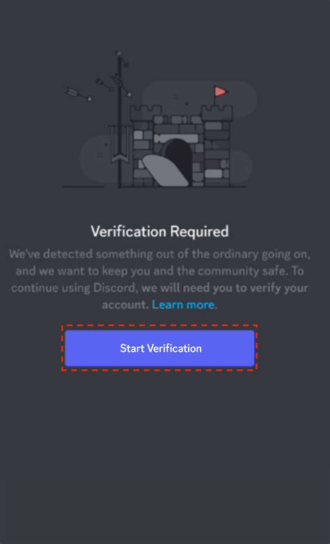 what is verification code discord