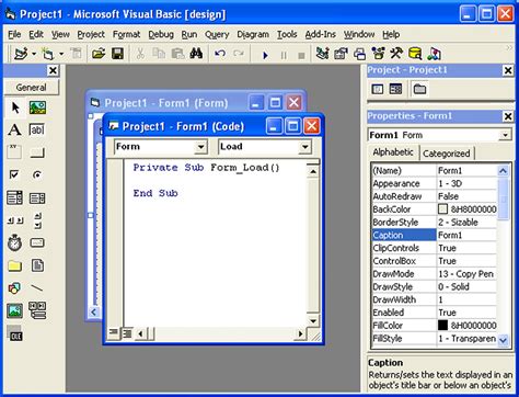 what is visual basic code