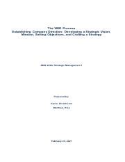 what is vmo process
