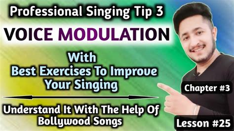 what is voice modulation in singing
