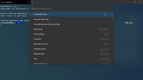 what is windows command palette