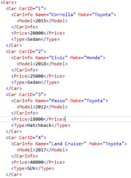 what is xml data type in sql server