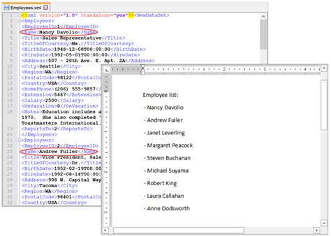 what is xml word processing document