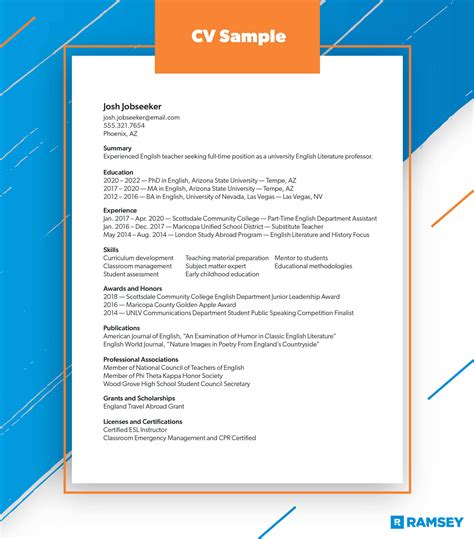 what is your cv meaning