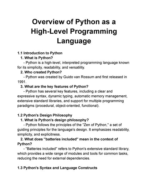 what kind of language is python considered to be